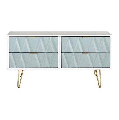 Mikado bed box - duck colour | Manor Interiors