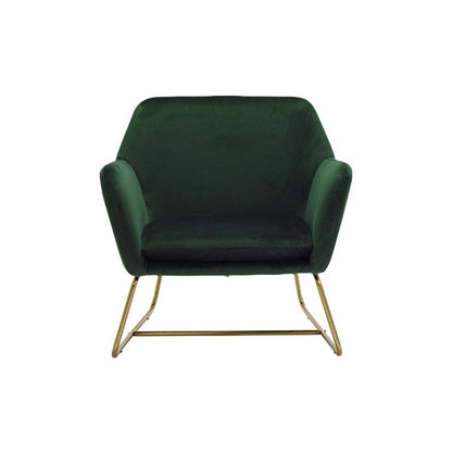 Charlotte chair - green velvet | Manor Interiors