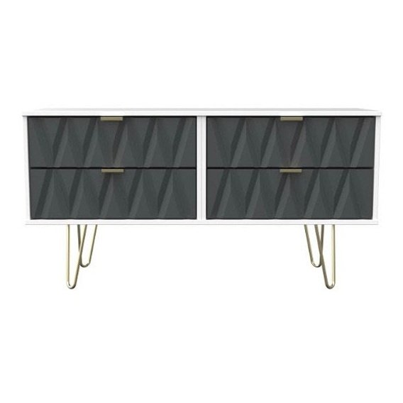 Mikado bed box - graphite | Manor Interiors