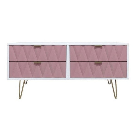 Mikado bed box - pink | Manor Interiors