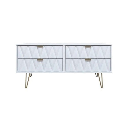Mikado bed box - white | Manor Interiors
