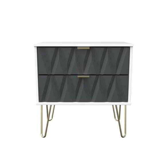 Mikado bedside - graphite | Manor Interiors