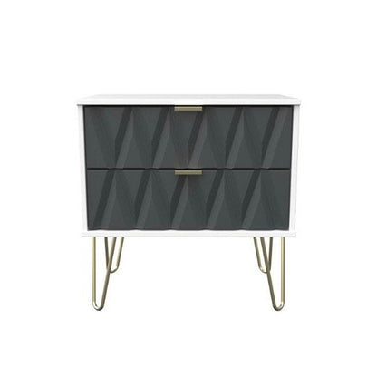 Mikado bedside - graphite | Manor Interiors