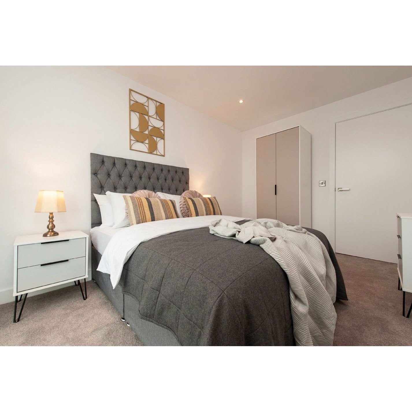 Oakwood furniture package - bedroom two | Manor Interiors