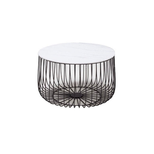 Paco Coffee Table - White and Black | Manor Interiors